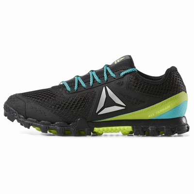 Reebok All Terrain Super 3.0 Running Shoes For Women Colour:Black/Turquoise/Light Green